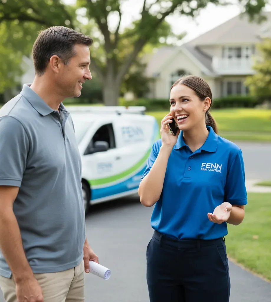 Fenn Pest Control customer support in New Richmond